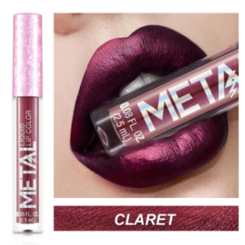 NWOT Engbo Metal Matte Liquid Lipstick Smudge Proof